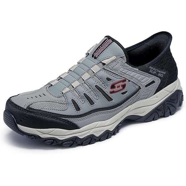 Amazon.com | Skechers Men's Sneaker, Burgundy, 7 | Fashion Sneakers